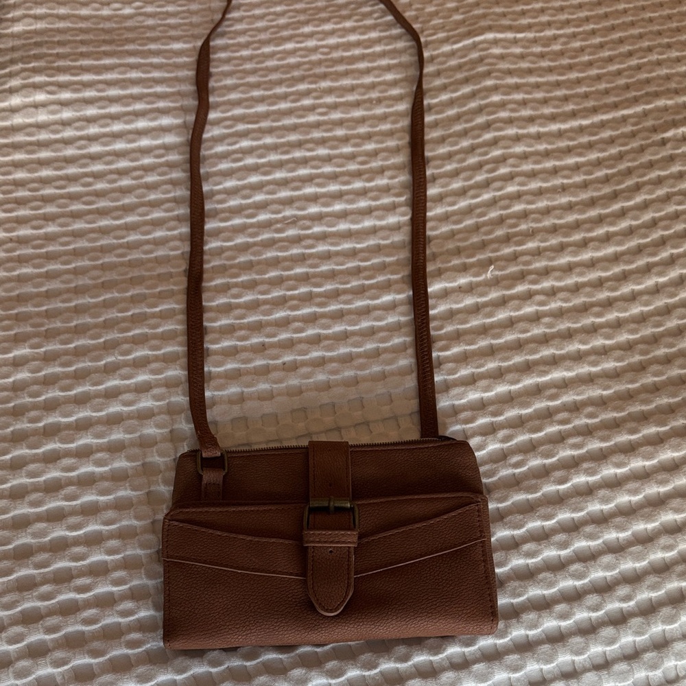 Elegant Brown Shoulder Bag